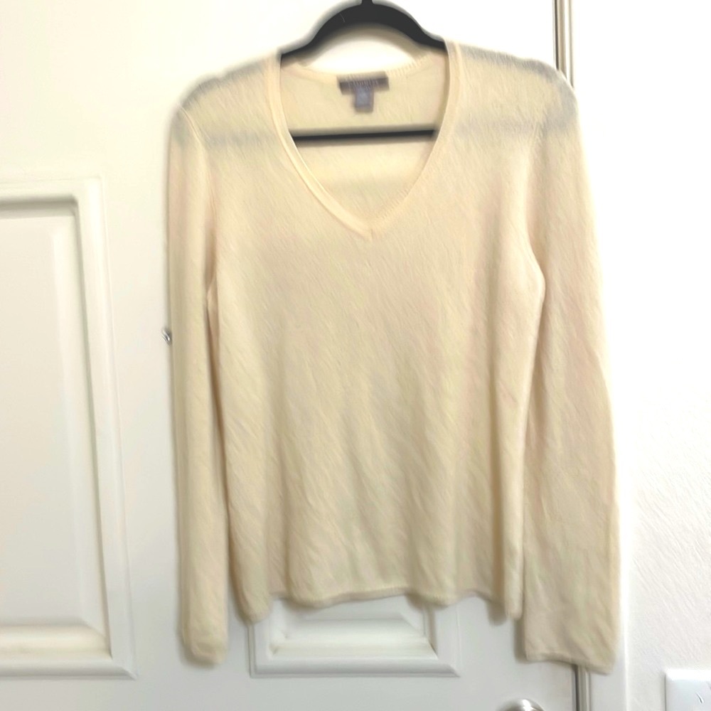 Cashmere sweater pullover Sz L